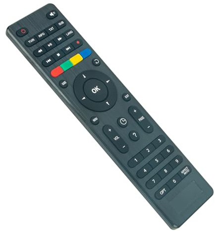 Telecomando di ricambio L-Box -VINABTY-fit per L-Box LBox IP Client Teleprom TV Snake TV Telecomando Nika TV