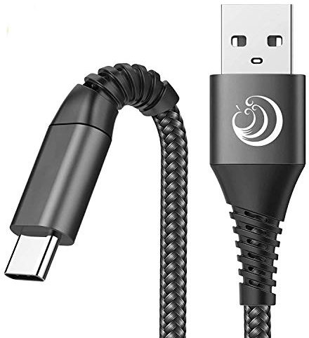 Cavo USB C, Cavo USB Tipo C [1M+2Metri/2Pezzi] Caricabatterie Cavetto USB cellulare C 3A Filo Caricatore Carica Ricarica Rapida per Samsung Galaxy S20 S21 S8 A41 A52 A71,Xiaomi,Sony