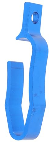 TINEASUR Motorcycle Brake Line Clamp Aluminiumlegierung Halterung Für Bremsleitungen Einsetzbar Für Verschiedene Motorräder Design Blau