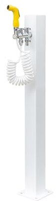 GMBAYUE Fontana da Giardino Moderna, Colonna Acqua Giardino da Esterno, Rubinetto da Pavimento, Colonna d'Acqua Indipendente per Isolamento e Antigelo del Giardino Domestico(80cm(31.5in))