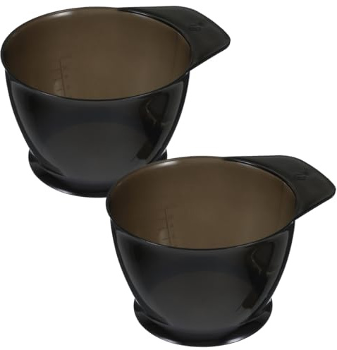 Gogogmee 4 cuencos para teñir el cabello, cuencos de mezcla de colores, cuencos para teñir el cabello, cuencos de color para salones de peluquería, cuencos para teñir el cabello