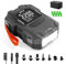 Gicle Rechargeable Paddleboard Electric Pump,Portable 22psi Sup Electric Pump Rechargeable 36W Type C Inflator And Deflator 12V DC for Paddle Board,Boat,Water Sports