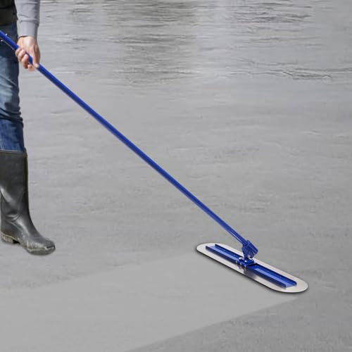 Distribuidor de hormigón, mango de 1,8 m, alisador de hormigón, pala de hormigón, extractor de hormigón, paleta de hormigón