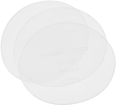 TOVINANNA 3stücke Teiliges Silikon- -formset Für Frauen Diy Algen Kollagenmasken Wiederverwendbare Flexible Maskenformen Geeignet Für Zuhause Und Profi-salon Weiß