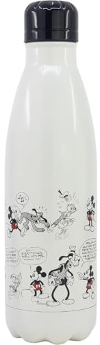 Termosflaska i rostfritt stål, Musse och vänner, Disney Musse Pigg, 780 ml, flaska med skruvlock, rostfritt stål, återanvändbar BPA-fri