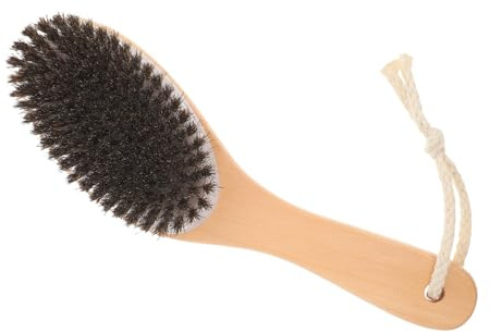 TOYANDONA Pferde Staubbürste Kamm Pferdemähnen Zupfwerkzeug Pferdereinigungszubehör Borstenbürste Aus Rinderhaar Borstenbürste Für Pferde Pferdepflegebürste Pferdefell Pflegebürste