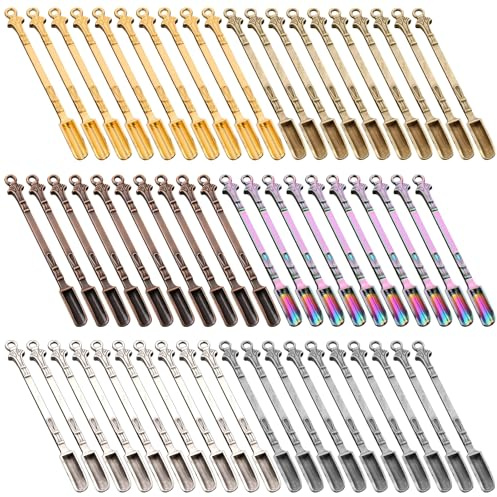 Set di 60 mini palette per spezie, 3,3 cucchiai in 6 colori, piccoli cucchiai dosatori per polvere, ideali per cucina e bar