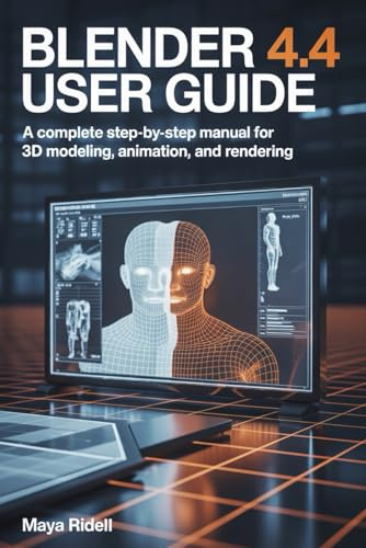 Blender 4.4 User Guide: A Complete Step-by-Step Manual for 3D Modeling, Animation, and Rendering