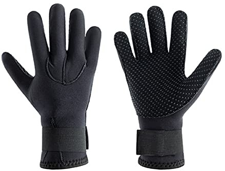 3mm Barn Dykning Neopren Handske Män Kvinnor Snorkling Våtdräkt Dyktillbehör Varmt Och BekväMt(M)