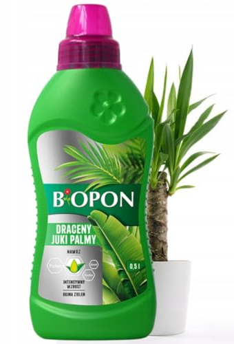Concime Piante Verdi Tropicali Liquido 500ml - Fertilizzante Palme Yucca Dracena