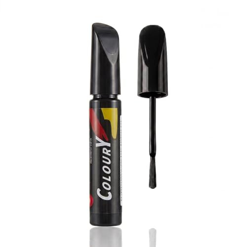 Auto Kratzer Entferner Lackstift, Kratzer Entferner Auto, Lack Reparatur, Car Scratch Remover, Perfekte Deckkraft und Schnelle Trocknung, Auto Lackstift für kleine Kratzer & Steinschläge (Schwarz)