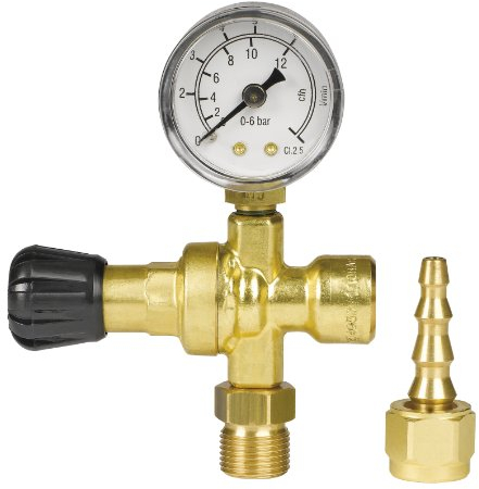 Original Einhell Druckminderer (1 Manometer, Einweg)