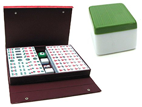 Yudu XXL Mah-Jongg Mahjongg Mahjong 5 KG (grün)