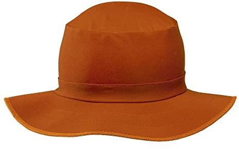 Swimlids Funky Bucket Hats for Men, Women, Kids & Baby - UPF 50+ Sun Protection Boonie Hats - Nylon & Spandex, Orange, Large
