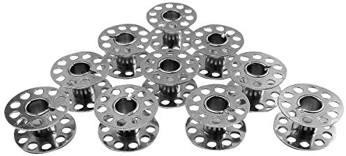 ZickZackNaehmaschine 10 Metall Spulen für Singer 1507, 2250, 2259, 2263, 2273, 8280, 2282 Nähmaschine