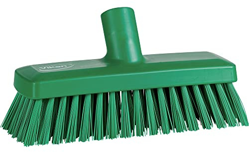 Vikan Compact Wall/Deck Scrub - Hard - Green