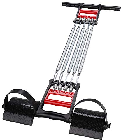 ZOCIPRO 3-in-1 Mehrfunktional Brust Expander für Männer und Frauen, Einschließlich Brustmuskeltrainer Armtrainer und Elastisch Fußpedal, Expander Fitness Trainings Expander Geeignet für Crunches