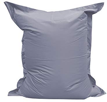 Kylig Piley Sittsäck L Xl Xxl Golvkudde Sittsäck Frigolitfyllning Gigantisk Sittsäck Sittdyna Trädgårdsdyna För Liggande Och Sittande Vattentät Vattenavvisande (180x140, Duvblå)