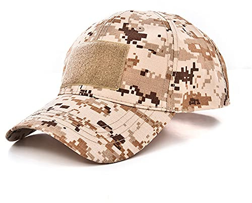 ESTEVANJ MUR Baseballkappe, klassischer Sport-/Freizeit-Sonnenhut, Armee-Fan, taktischer Klettverschluss, Camouflage Hat