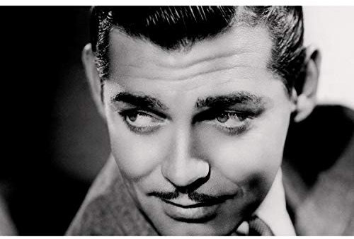 Póster Cartel Estrella Famoso Clark Gable Actor Viejo Cine Original 2