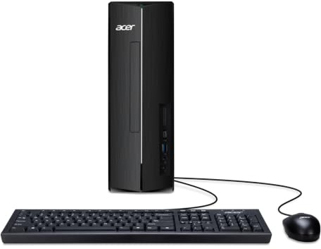Acer Aspire XC-1725_CZN PC Fisso Desktop AMD Ryzen 3 5400U | RAM 8 GB DDR4 | 256 GB SSD | Scheda Grafica AMD Radeon | WiFi 6E | Tastiera e Mouse USB |Windows 11 Home