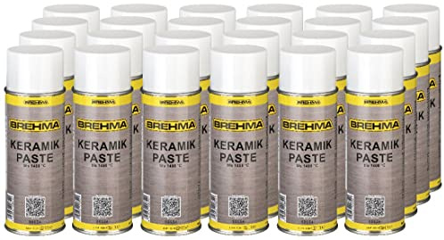 24x BREHMA Keramikpaste Spray 400ml Keramikpastenspray bis 1400° C mit Griff