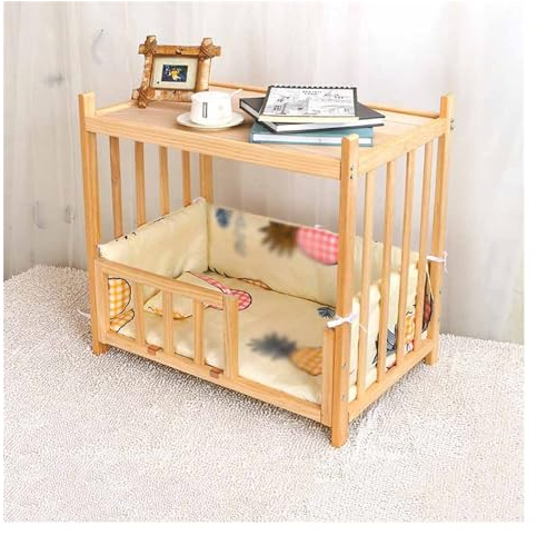 EHEIN Möbel Katzenbett Haustierbett, Freistehendes Katzenbett aus Holz for den Innenbereich, Katzensofa Haustierbedarf (Color : Style7, Size : M)