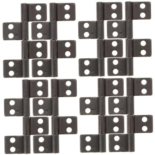 Uonlytech 8pcs Heavy Duty Bearing Hinges for Door Replacement Rotation Stainless Steel Construction for Screen Door Shed Use