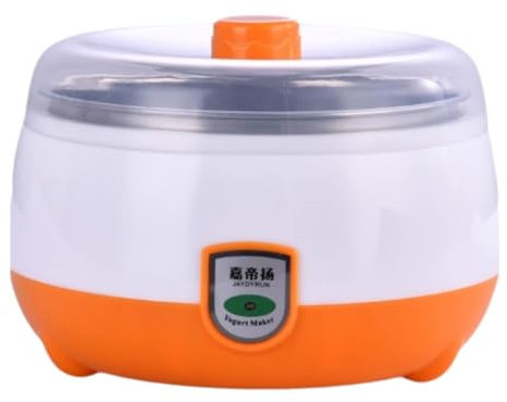 Serenitison 1L Macchina per Yogurt Domestico,Piccola Macchina per Yogurt Completamente Automatica,Mini Macchina per La Fermentazione,Contenitore Interno in Acciaio Inox,Inclusi 3 Bicchieri in Vetro