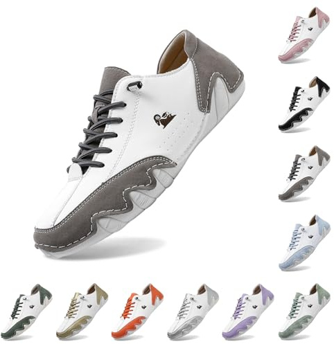 Generisch Schuhe Herren, Alpaca Barfuss Schuhe, Barfußschuhe Herren Damen Leder Wasserdicht rutschfest Barfussschuhe Outdoor Breeze Orthopädische Kletterschuhe wasserdichte Sport 39