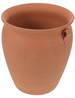 Boîte de Rangement pour Légumes en Argile, Aération, la Cuisine | Pommes de Terre, Oignons et Ail, Format Boîte, Style Ferme, Rangement Compact sur Plan de Travail