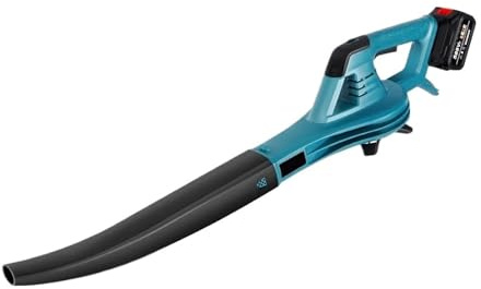 588VF 6 Gears Cordless Foglia Ventilatore Elettrico Di Aria 22900mAh Batteria Li-Ion Spazzatrice Spazzaneve Attrezzi Da Giardino Molto Potente, Uno Strumento, Infiniti Usi(2 Battery)