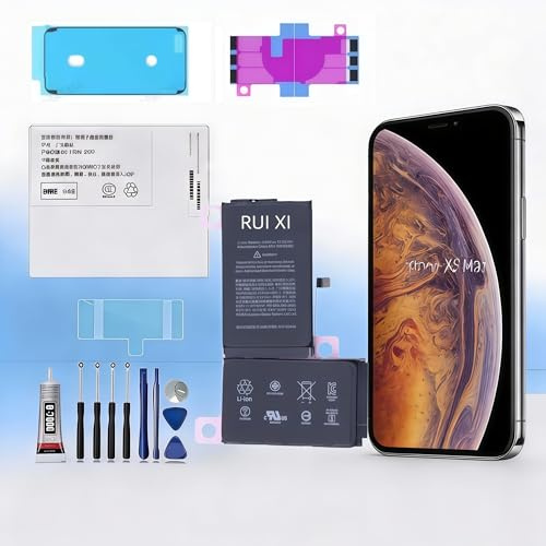 Batterie RUI XI compatible pour iPhone X/XS/XS Max/XR + Outils gratuits (Pour iPhone XR)