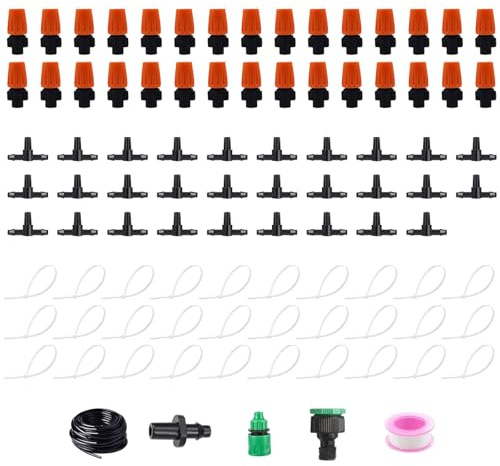 Dispositif d ' arrosage Automatique des, systèmes d ' Irrigation Goutte à Goutte pour terrasses, Balcon, Couverture de Surface et installations faciles, économie d ' Eau, arrosage du Jardin