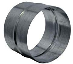 manchon diamètre 200 mm male-male galvanisé