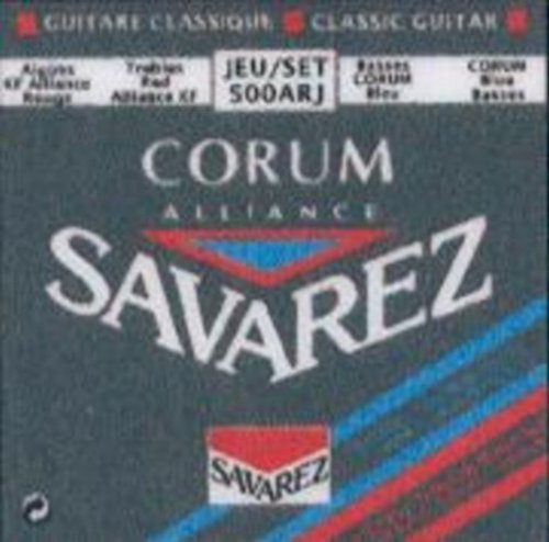 CUERDAS GUITARRA CLASICA - Savarez (500/ARJ) Corum Alliance Roja/Azul (Juego Completo)