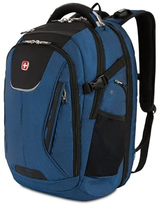 SwissGear bärbar dator för män, Blå/svart, L