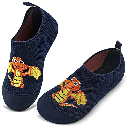 WateLves Chausson Enfant Pantoufle bebe d'intérieur Antidérapantes Chaussures de Semelle Maison Pantoufle Intérieur Garcon Slipper Unisex