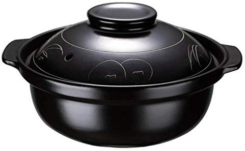 Cacerola de cerámica con Tapa Olla de Arcilla de cazuela pequeña, Cuenco de Piedra de cerámica Coreano con Tapa, Olla arrocera de Arcilla, Olla de estofado Deliciosa