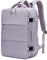 Sea choice Backpack 15.6 Inch Laptop Backpack Carry-On Rucksack Durable Dry Wet Separation Travel Bag Wide Open for Men Women with USB Charging Port Shoe Bin Water Resistant Anti-Theft Daypack,Purple