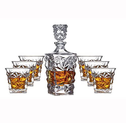 Verres À Whisky En Cristal, Fût De Vin De 7,44 Oz, Ensemble De 4/6 Verres, Tasses De Dégustation En Verre De Cristal, Gobelets De Luxe Pour Boire Du Bourbon, Du Scotch, Des Cocktails, Du Cognac, Du W