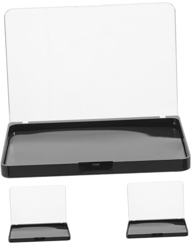 FRCOLOR 3 Stück Magnetische Lidschattenpalette Leer Kunststoff Make up Palette Großes Design Für Lidschatten Und Kosmetik Für Selbstgemacht Make up Organisation Einfache Reinigung