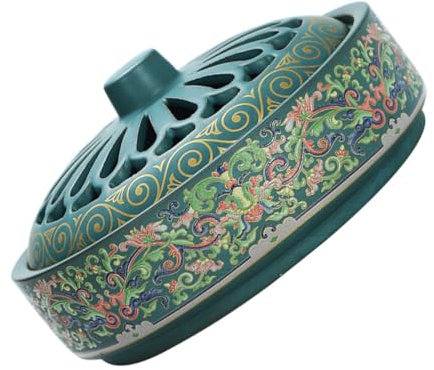 PRETYZOOM Brûleur Dencens Grand Support en Céramique Design Artistique pour De Mariage Anniversaire
