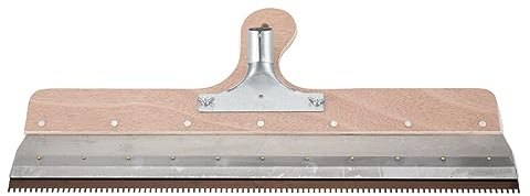 Mreryyse Großflächenrakel - Stehrakel gezahnt mit Steckvorrichtung, Flächenspachtel, Stehrakel Großflächenrakel 560 mm Standrakel Flächenrakel Rakel Ersatzzahnleiste
