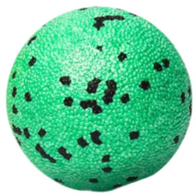 Aymzbd Palla Da Massaggio – Compatta, Versatile, Pratica E Professionale – Dispositivo Fitness per Massaggio Ai Piedi, Alle Spalle E Al Collo, Verde, 6 Cm