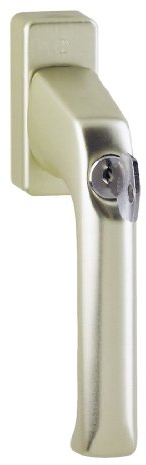 HOPPE Fenstergriff Dreh/Kipp abschließbar 'London' Aluminium Neusilber 013S/U34-8004673