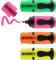 edding 7 Mini Textmarker Set - Neon-Farben - 4 highlighter pens - Keilspitze 1-3 mm - Textmarker klein in trendigen Farben - für Bullet Journal, Schule, Uni oder Büro