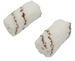 SAVY Mini manchon lasure et traitement ø16mm larg.60mm sachet de 2, Blanc