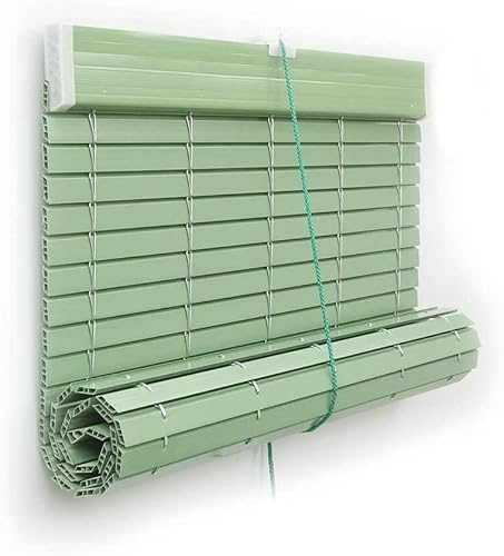 PERSIANA ALICANTINA Enrollable para Ventanas Y Puertas | PVC Color Verde | Varios TAMAÑOS (60x90cm)