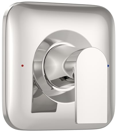 T2471 Genta LX Valve Trim Kit, Chrome Shower Trim Kit Shower Handle, Compatible with Moen 2510 Valve
